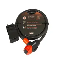 Замок велосипедный с автомат. запиранием Fuaro (Фуаро) PL-12150-KEY (12х1500мм)