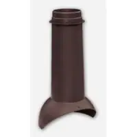 Вентиляционный выход KROVENT Pipe-VT (коричневый) 110/450