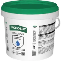 Гидропломба ОСНОВИТ АКВАСКРИН HC61 блокирующая для остановки протечек 0,5 кг