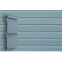 Сайдинг виниловый GL "Корабельный брус" голубой 0,203х3м S=0,61м2
