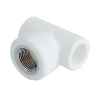 Тройник комбинированный PPR 20x1/2" с внутренней резьбой Россия