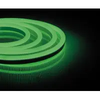 Лента светодиодная неоновая 9,6W, зеленый, IP67, Feron, 120SMD(2835) LS720 (бухта 50м)