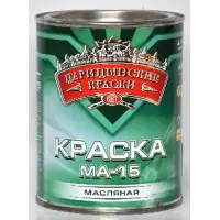 Краска МА-15 зеленая "Царицынские краски" 0,9 кг