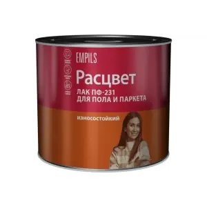 Лак РАСЦВЕТ для пола и паркета 1,9кг 6986 1171