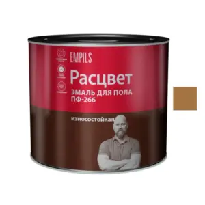 Эмаль ПФ-266 золотистая 1,9кг РАСЦВЕТ 4912