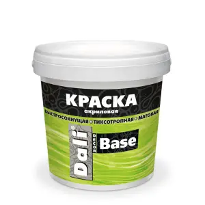Краска для декоративных покрытий базовая Dali-Decor Base База С (бесцветная), 5л
