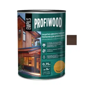 Защитно-декоративное покрытие для древесины EMPILS PROFIWOOD палисандр 0,7 кг