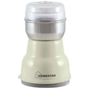 Кофемолка электрическая 150 Вт 50 г (зёрен) HOMESTAR HS-2001 бежевая