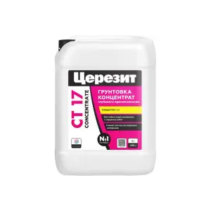 Грунт глуб.проникновения CERESIT CТ 17 концентрат 5 л