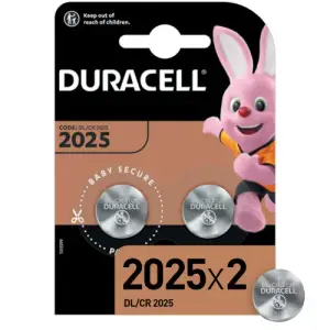 Элемент питания CR2025 алкалиновый (уп. блистер 2шт) Duracell