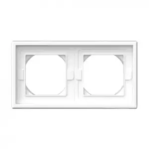 Рамка двухместная ArtGallery IP44 белый SE GAL440102