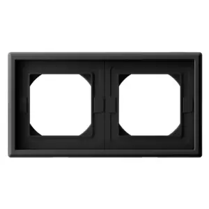 Рамка двухместная ArtGallery IP44 карбон SE GAL441002