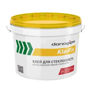Клей обойный Danogips KleiFix для стеклохолста и стеклообоев 10 кг