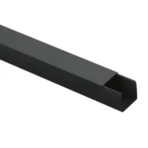 Кабель-канал 25x25 (2м) черный ЭРА