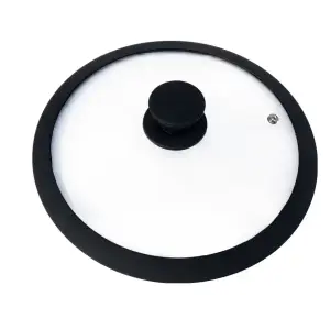 Крышка стеклянная d=26см CAPPELLO с силиконовым ободком
