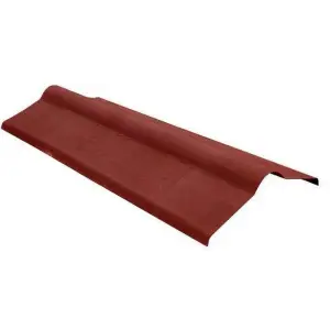 Элемент коньковый Ондулин красный L=1м (полезная L=0.85)