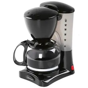 Кофеварка HOMESTAR HS-2021 550Вт, 0,6л, черная