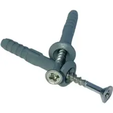 Дюбель-гвоздь 6х40 с бортом (уп 5шт) SteelRex