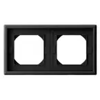 Рамка двухместная ArtGallery IP44 карбон SE GAL441002